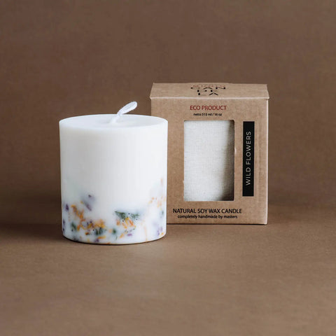 Bio-Duftkerze "Wildflowers"/ Munio Candela