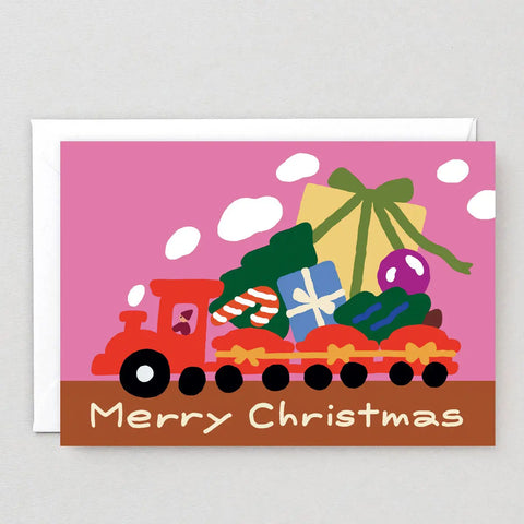 Weihnachtskkarte „Toy Train" / Wrap