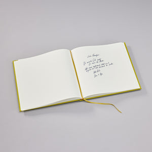 Gästebuch Matcha / Semikolon