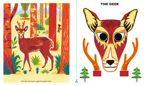 Bilderbuch "Masks in the Forest" / Kleine Gestalten