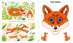 Bilderbuch "Masks in the Forest" / Kleine Gestalten