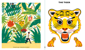 Bilderbuch "Masks in the Forest" / Kleine Gestalten