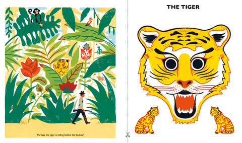 Bilderbuch "Masks in the Forest" / Kleine Gestalten