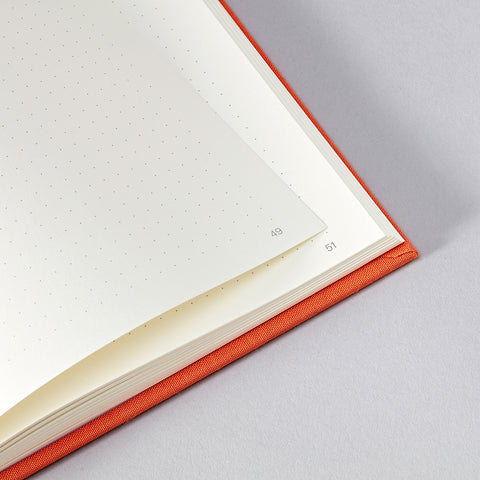 Notebook A5 Orange dotted / Semikolon