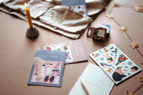 Bio Tattoos "Winter Spaß"/ Nuukk