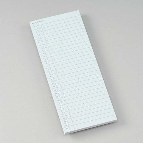 Sticky Monatsplaner Moss / Semikolon