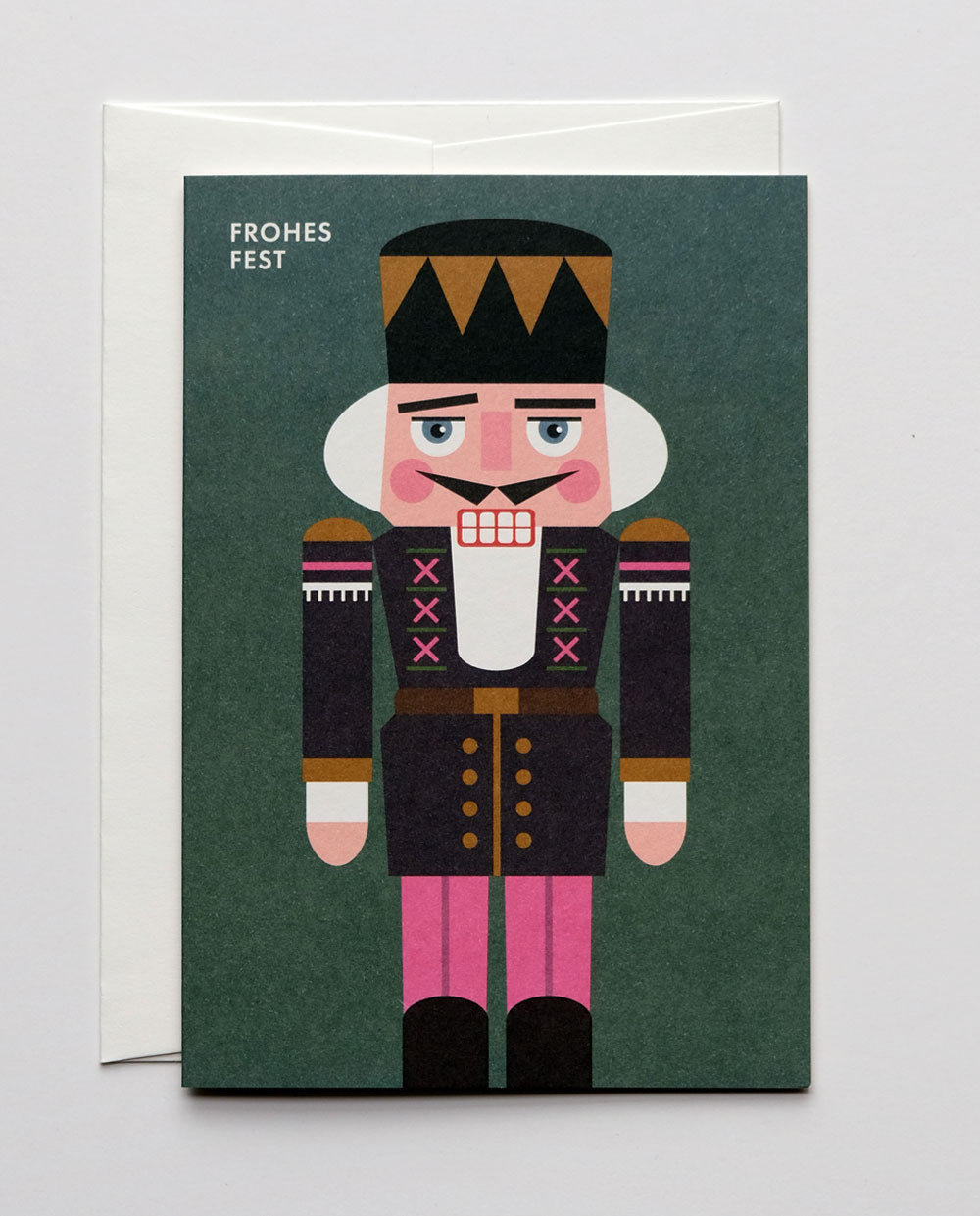 Weihnachtskarte "Nussknacker" / Haferkorn & Sauerbrey