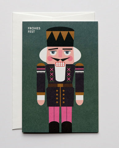 Weihnachtskarte "Nussknacker" / Haferkorn & Sauerbrey