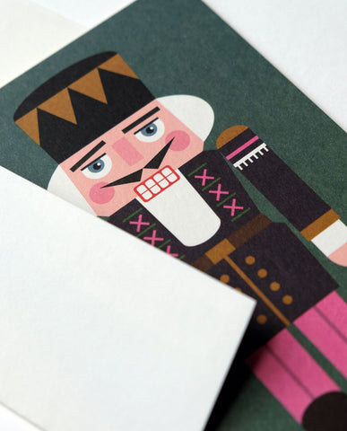 Weihnachtskarte "Nussknacker" / Haferkorn & Sauerbrey