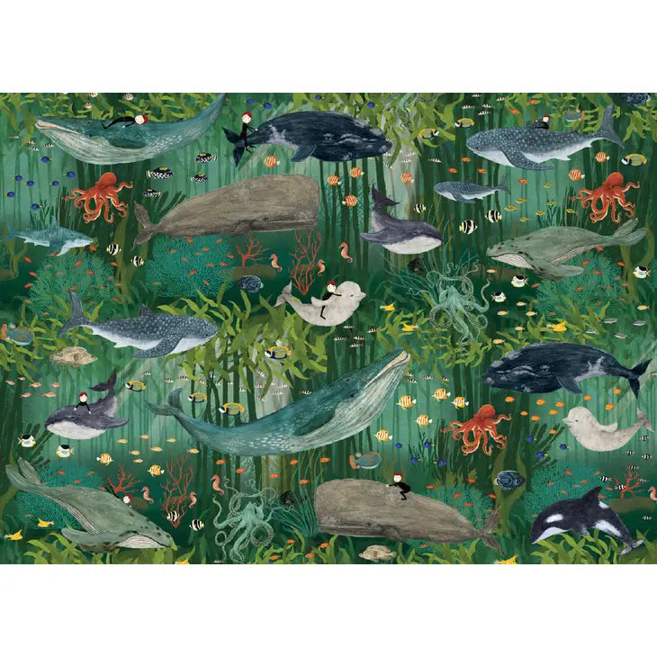 Geschenkpapier "Whale Song" / Roger la Borde