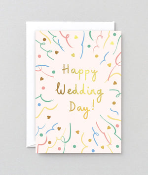 Karte Happy Wedding Day / Wrap