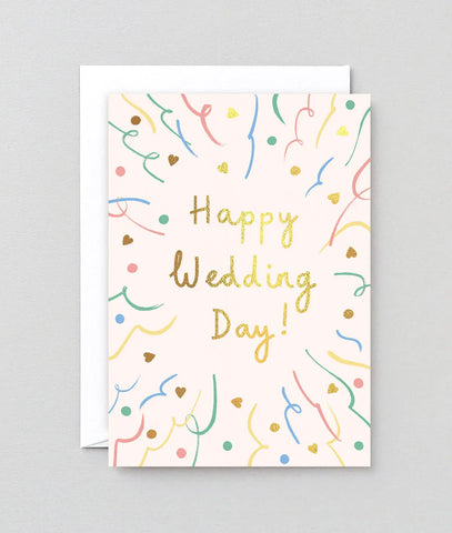 Karte Happy Wedding Day / Wrap