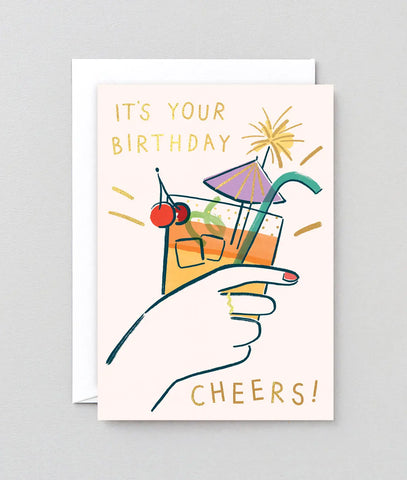 Karte It‘s Your Birthday Cheers / Wrap