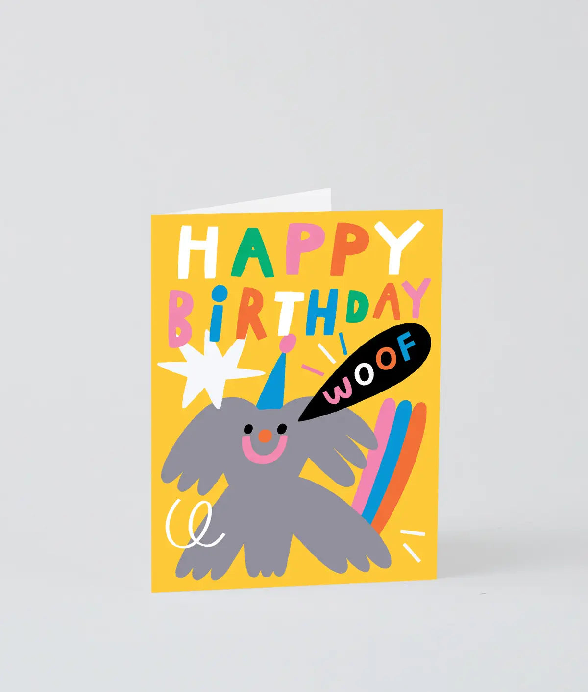 Karte Birthday Woof / Wrap