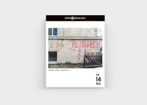 Abreißkalender "Notes of Berlin" 2021/ Seltmann & Söhne