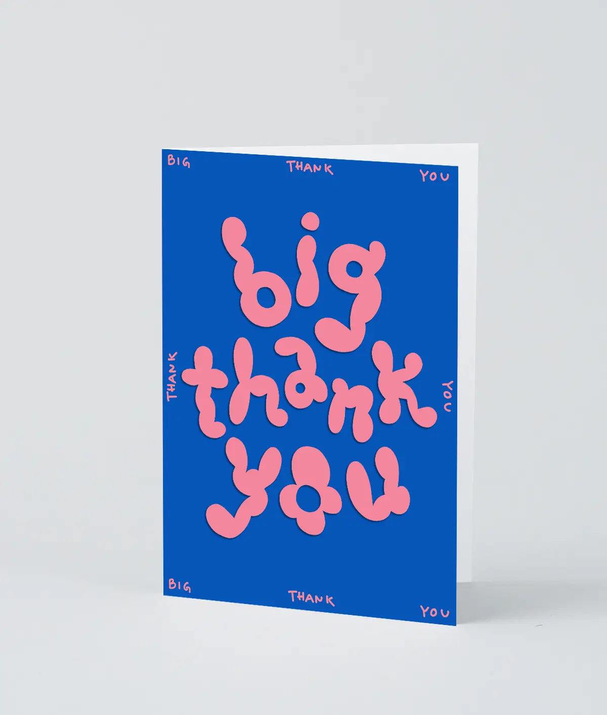 Grußkarte "Big Thank You" / Wrap