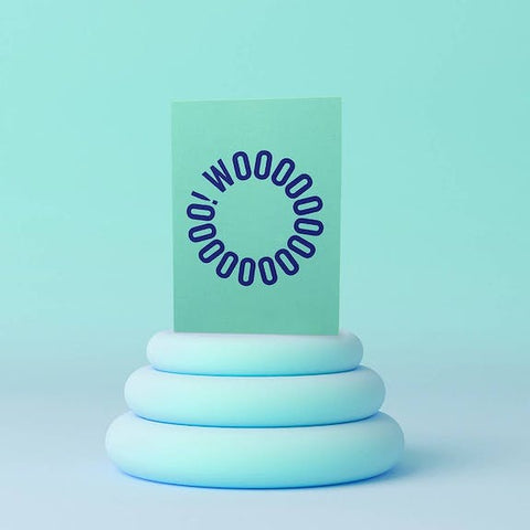 Karte Woooo / Aisle Studio