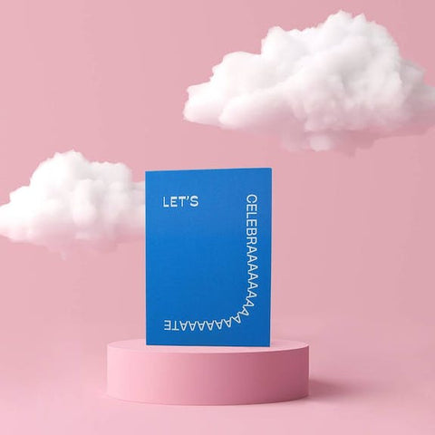 Karte Let‘s Celebrate / Aisle Studio