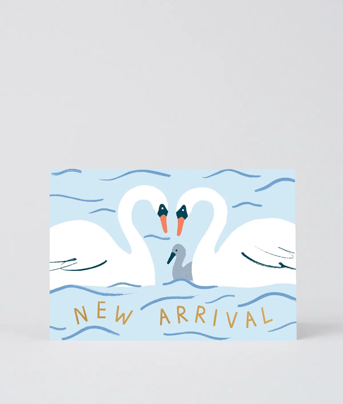 Karte New Arrival Swans / Wrap