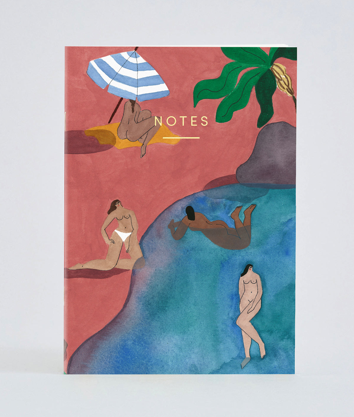 Notizheft "Regular Pink Beach" / Wrap