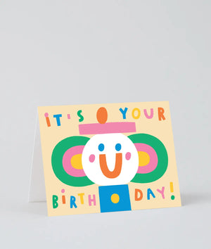 Karte Birthday Smile / Wrap