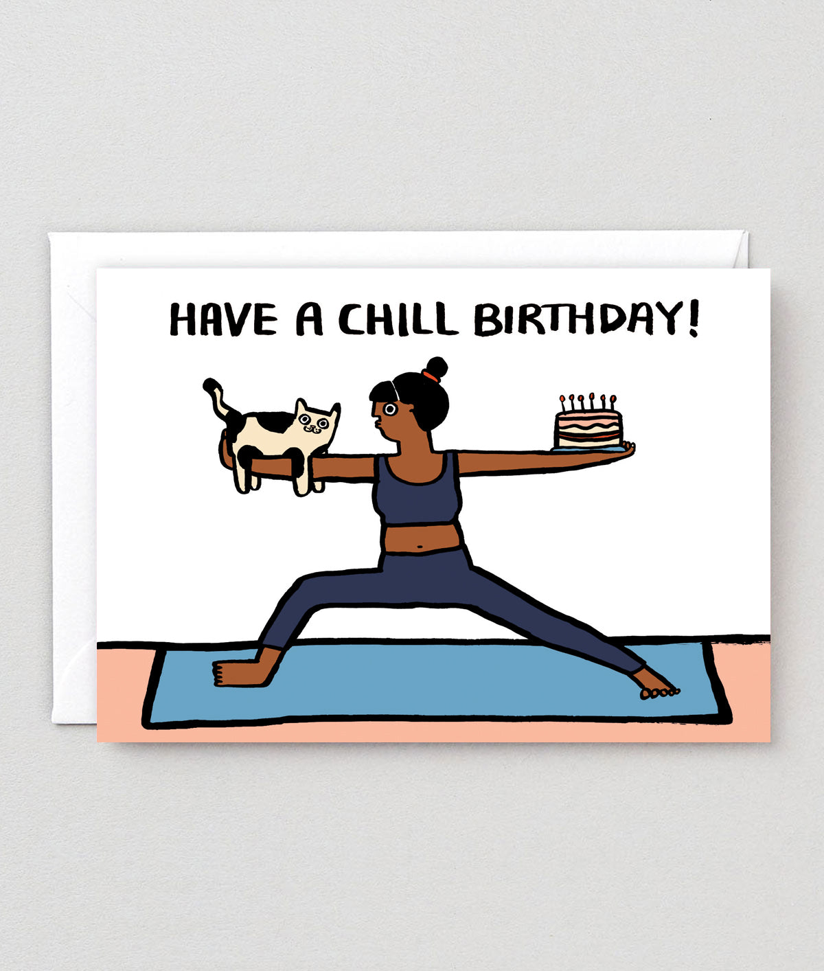 Glückwunschkarte "Have a Chill Birthday" / Wrap