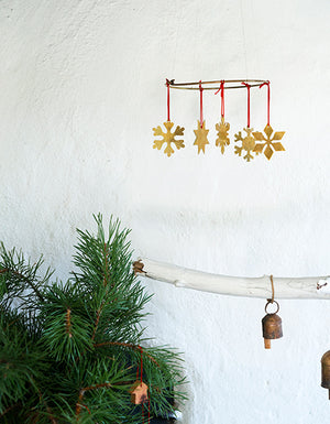 Anhänger "Snowflake Ornament" / Fog Linen Work
