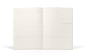 Wochenplaner "Milo Light Gray" / Notem