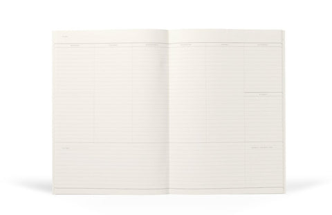 Wochenplaner "Milo Light Gray" / Notem