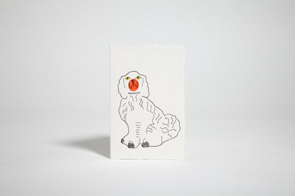 Klappkarte "Dog" / Scribble & Daub