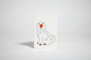 Klappkarte "Dog" / Scribble & Daub