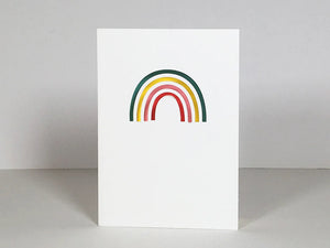 Karte "Rainbow" / Cut & Make