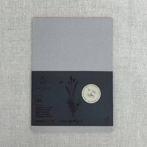 Briefblock A5 "Libelle" Eco Love / Togethery