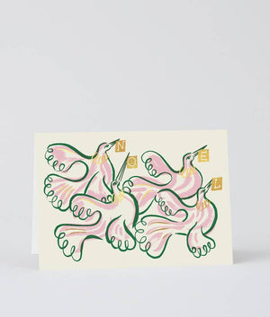 Weihnachtskarte "Noel Doves" / Wrap