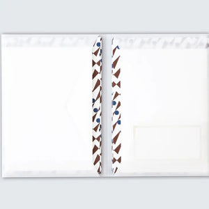 Briefpapier-Set "Enid Braun-Blau" / ola