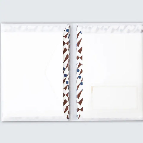Briefpapier-Set "Enid Braun-Blau" / ola