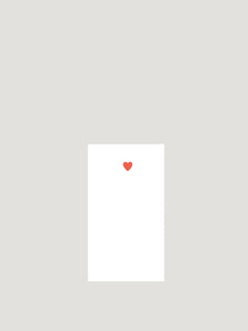 Miniblock "Herz" / Le Typographe