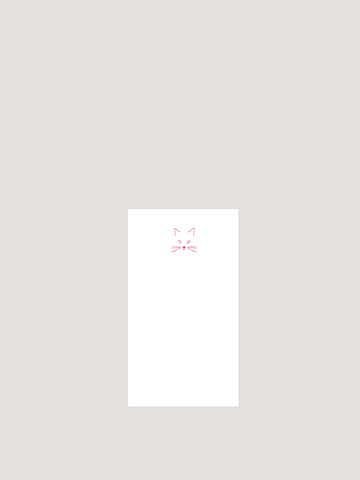 Miniblock "Katze" / Le Typographe