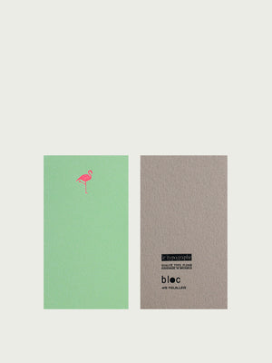 Miniblock "Flamingo" / Le Typographe