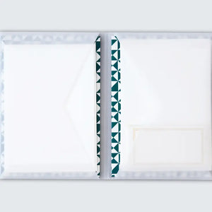 Briefpapier-Set "Kaffee Petrol" / ola