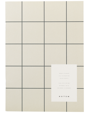 Wochenplaner "Milo Light Gray" / Notem
