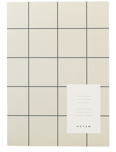 Wochenplaner "Milo Light Gray" / Notem