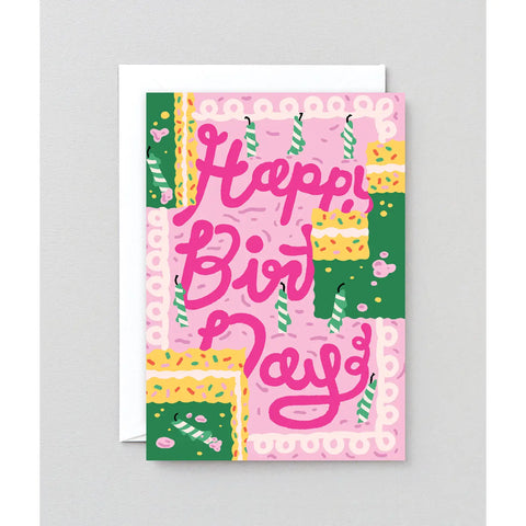 Karte Pink Birthday Cake / Wrap
