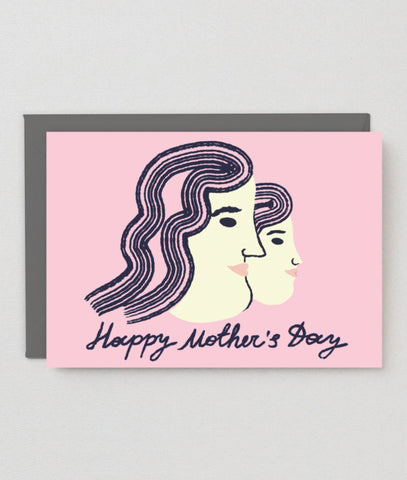 Karte "Happy Mothers Day" / Wrap