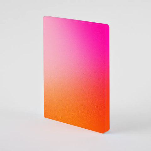 Notizbuch Colour Clash L "Burn" / Nuuna