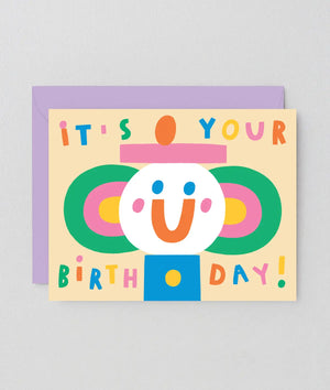 Karte Birthday Smile / Wrap