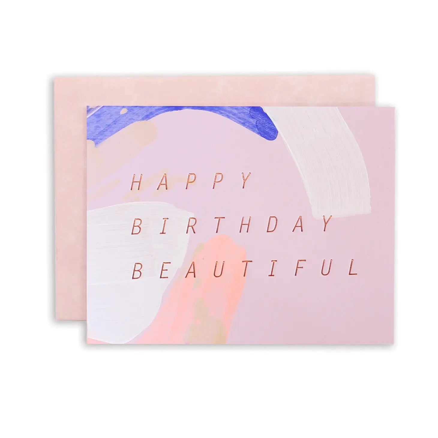 Karte „Happy Birthday Beautiful“ / Moglea