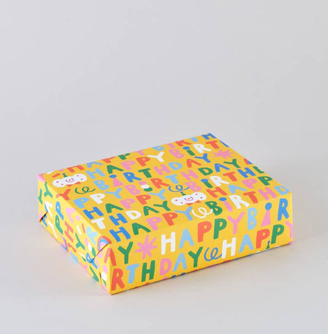 Geschenkpapier " Happy Birthday" / Wrap