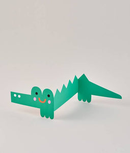 Geburtstagskarte "Croc"/ Wrap