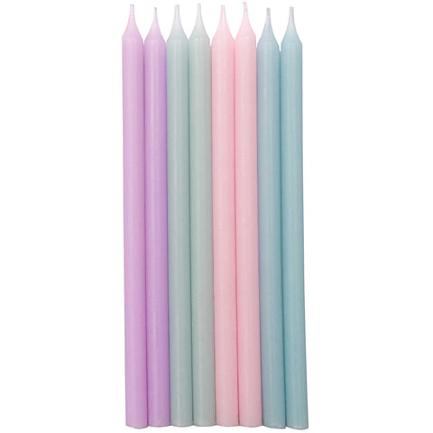 Geburtstagskerzen "Pastell" 16 Stück / Rico Design